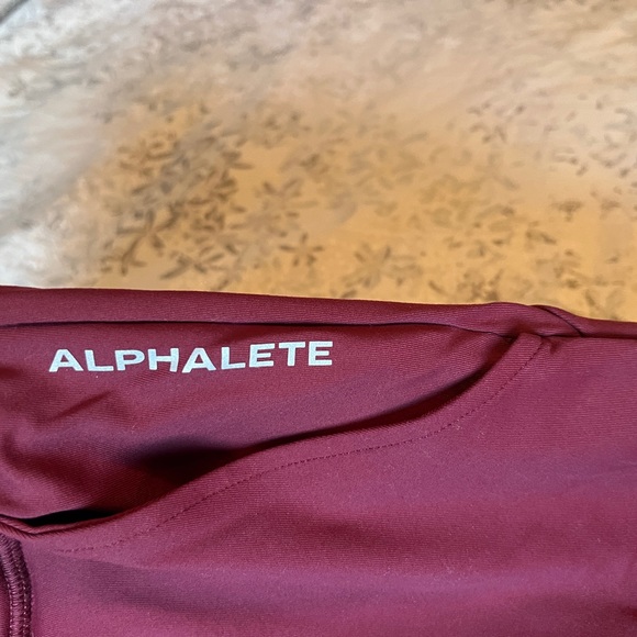 Burgundy Aphalette V2 premium joggers. Worn once, ready to clear out my closet! - Picture 4 of 7